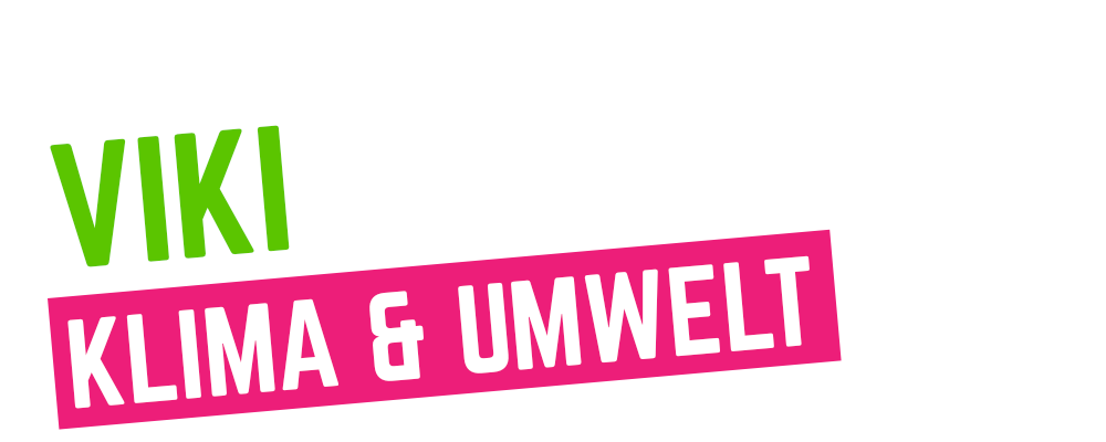 Textblock Viktoria Klima und Umwelt - in grün und magenta